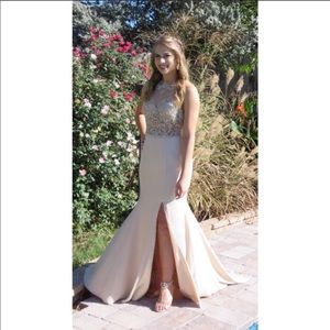 Off White/Cream Prom Dress